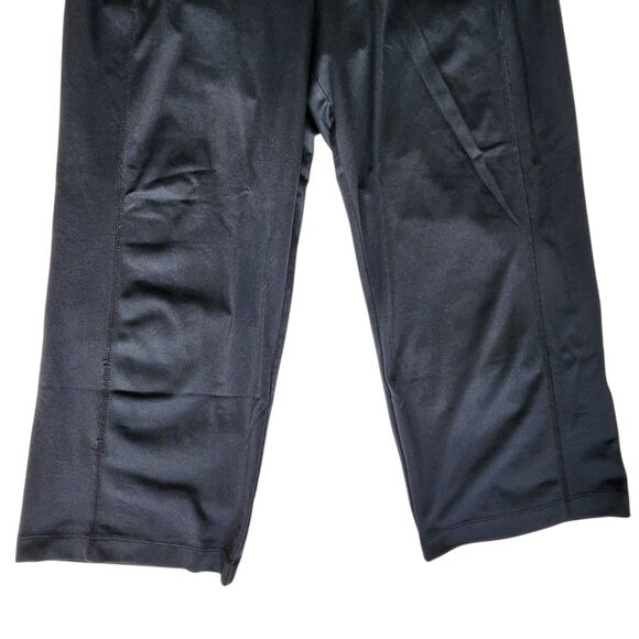 Zenergy by Chicos Black Cropped Athleisure Pull On Capri Pants Size 0 - Picture 4 of 9